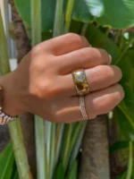 925 Silver Micro Diamond Eternity Bands (Set of 3)