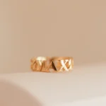 925 Silver Curb Chain Name Ring