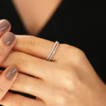 925 Silver Unique Double Row Statement Ring - Image 6