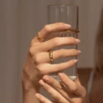 925 Silver Curb Chain Name Ring - Image 7