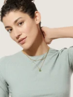925 Silver Aria Aventurine Necklace - Image 4