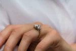 925 Silver 5.00Ct Oval Cut Diamond Engagement Ring - Image 2