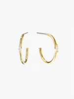 925 Silver Liana Hoops - Image 2