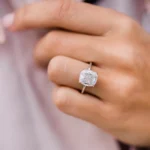 925 Silver 4.50Ct Cushion Cut Diamond Engagement Ring - Image 2