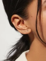 925 Silver Kennedy Studs - Image 6