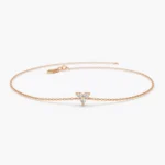 925 Silver Diamond Floating Bracelet - Image 7