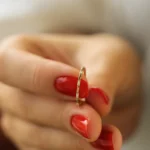 925 Silver Baguette Diamond Dainty Full Eternity - Image 3