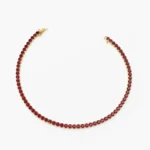 925 Silver Ruby Tennis Bracelet - Image 3