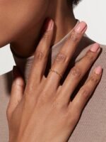 925 Sterling Silver Dainty Chain Ring - Image 2