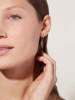 925 Silver Mismatched Hoop Earrings - Image 2