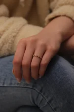 925 Silver CZ Diamond Crown Ring