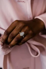 925 Silver 8.00Ct Oval Cut Diamond Engagement Ring - Image 2