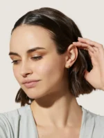 925 Silver Milan Black Earrings - Image 6