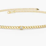 925 Silver Curb Link Bracelet - Image 3