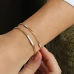 925 Silver Curb Link Bracelet - Image 4