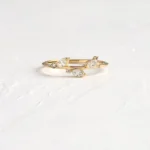 925 Silver Diamond By the Bushel Ring