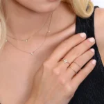 925 Silver Quad Diamond Ring - Image 5