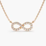 925 Silver Infinity Necklace - Image 5