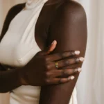 925 Silver Custom Initial Gemstone Ring - Image 2