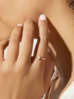 925 Silver Emery Opal Ring