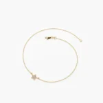 925 Silver Diamond Star Charm Bracelet - Image 4