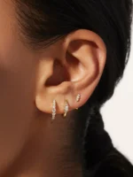 925 Silver Kennedy Studs - Image 4