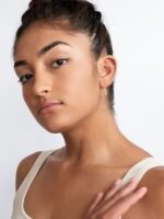 925 Silver Safety Pin Earrings - Image 7