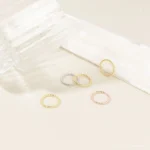 925 Silver Lea Twisted Silver Ring - Image 3