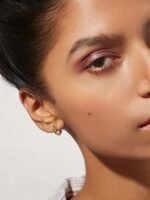 925 Silver Enamel Hoop Earrings - Image 3