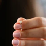 925 Silver Baguette Trio Diamond Ring - Image 5
