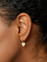 925 Silver Georgios Hoop Earrings - Image 2