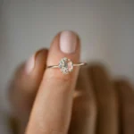 925 Sterling Silver Astra Ring with White Sapphire - Image 2