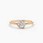 925 Silver Marquise Diamond Cluster Ring - Image 4