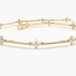 925 Silver Diamond Infinity Bracelet - Image 4