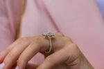 925 Silver 3.00Ct Radiant Cut Diamond Engagement Ring - Image 3