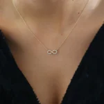 925 Silver Infinity Necklace - Image 8