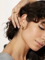 925 Silver Celestial Hoop Earrings - Image 3