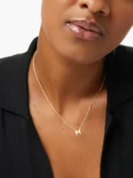 925 Silver Custom  Letter Necklace - Image 2