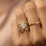 925 Silver Diamond Insight Ring