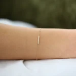 925 Silver Diamond Bar Bracelet - Image 3