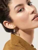 925 Silver Devin Snake Earrings - Image 3