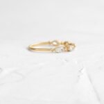 925 Silver Stacking Ring Diamond Ring - Image 3