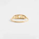 925 Sterling Silver Overture Ring with Rose-Cut Diamond - Image 5