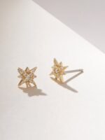 925 Silver Star Stud Earrings - Image 5