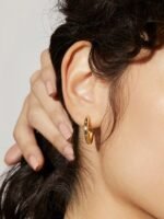 925 Silver Celestial Hoop Earrings