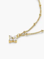 925 Silver Diamond Necklace - Image 6