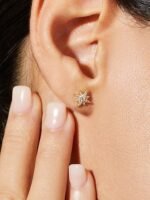 925 Silver Star Stud Earrings