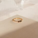 925 Silver Helena Black Diamond Ring