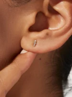 925 Silver Kennedy Studs - Image 2