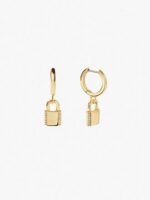 925 Silver Padlock Earrings - Image 6